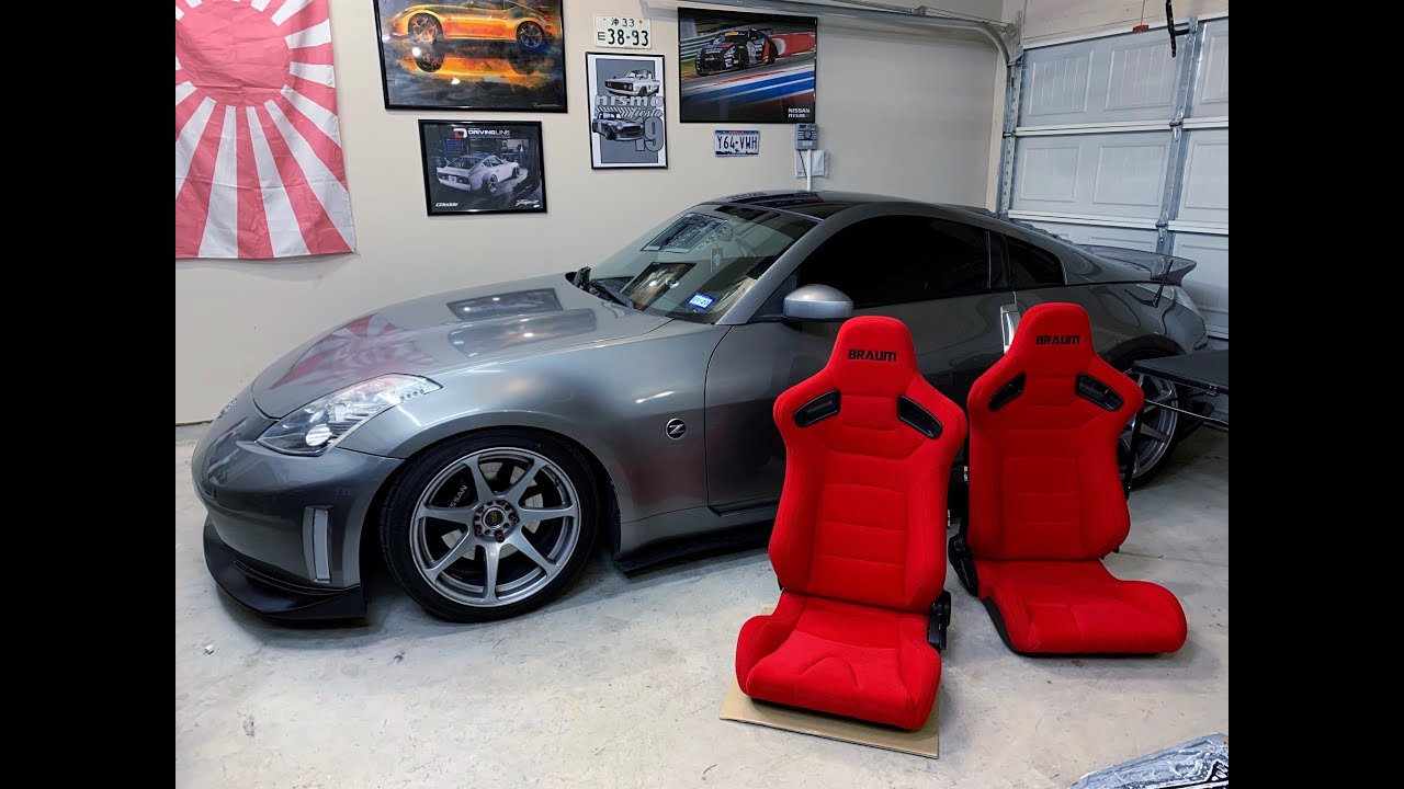 350Z | BRAUM Racing Seats Install