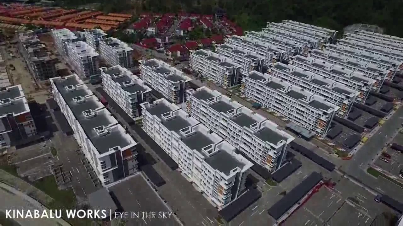 Aerial View University Utama Condominium (UUC)