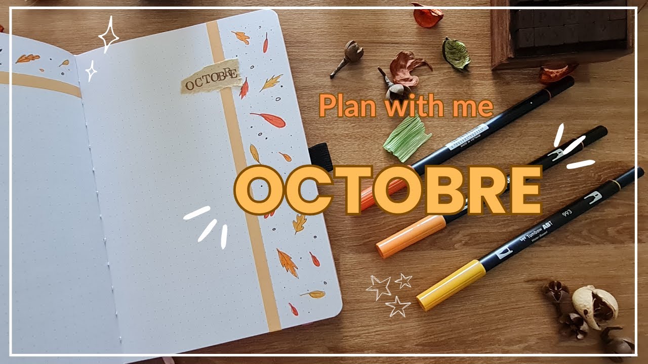 BULLET JOURNAL | Octobre 2023 | Tourbillon d'automne 🍂