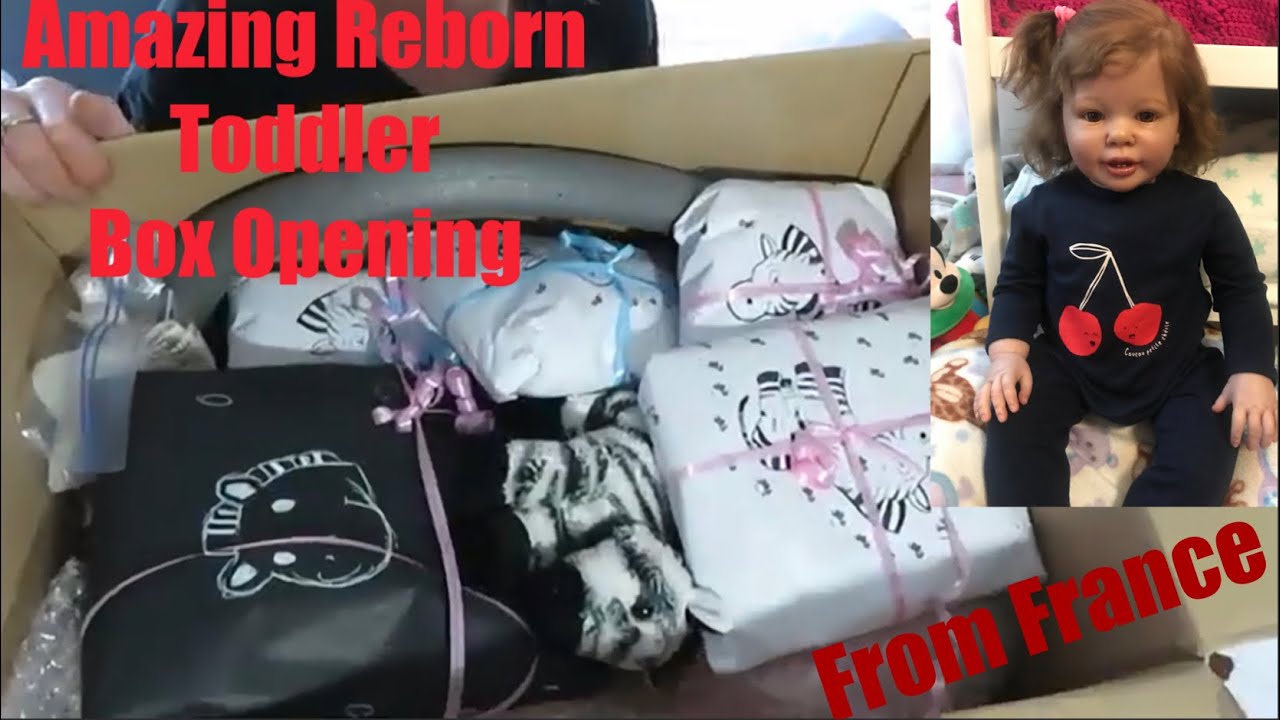 Amazing Reborn Toddler Box Opening From France❤️Katie Marie By Ann Timmerman💕Stunning Girl💕