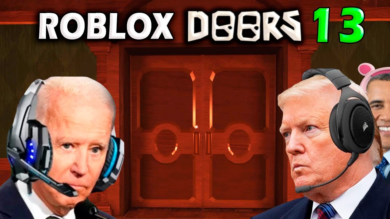 US Presidents Play Roblox Doors Part-13 [Gameplay]