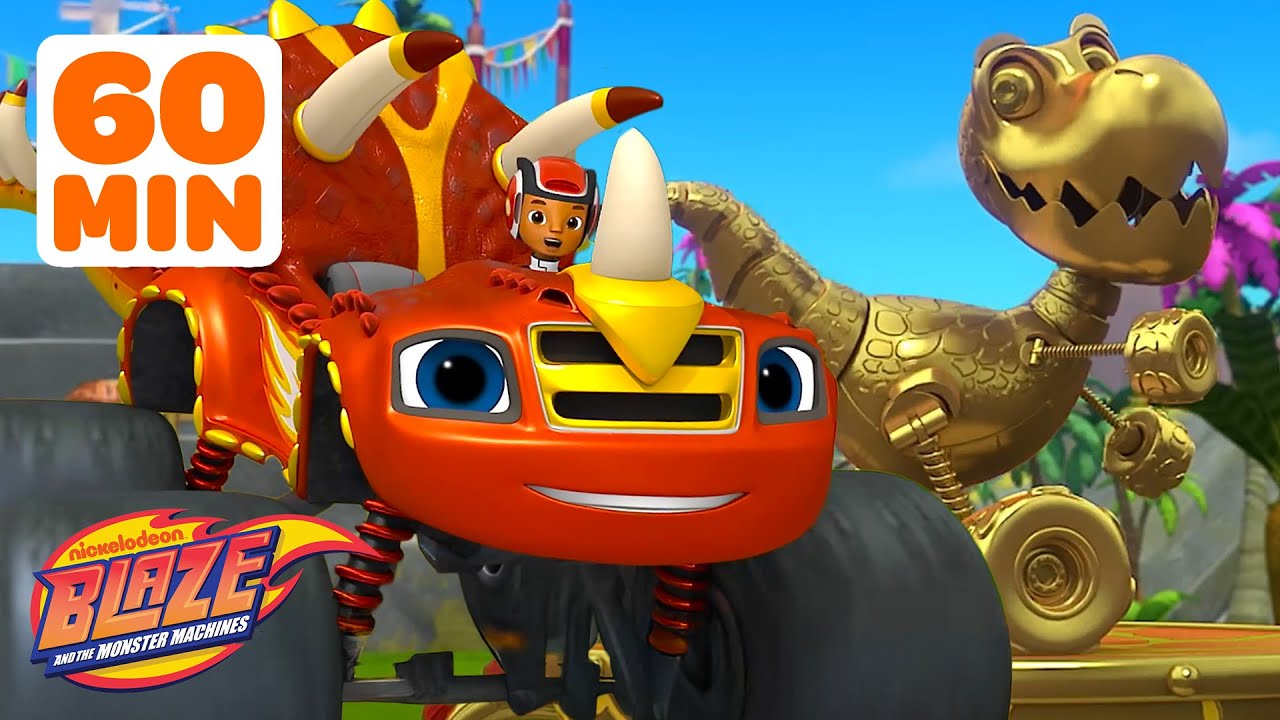 60 MINUTES of Blaze's Best FLYING Missions & Rescues! #2 w/ AJ | Blaze and the Monster Machines