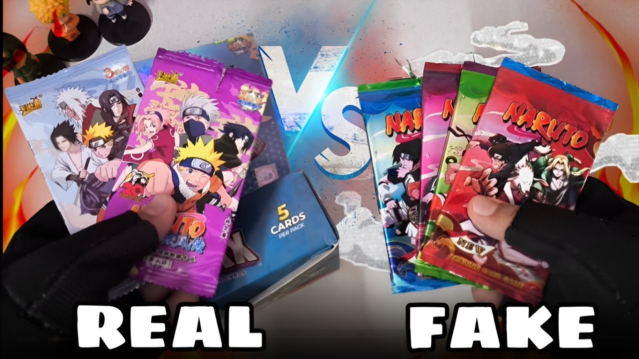 Fake Cards VS Real Cards