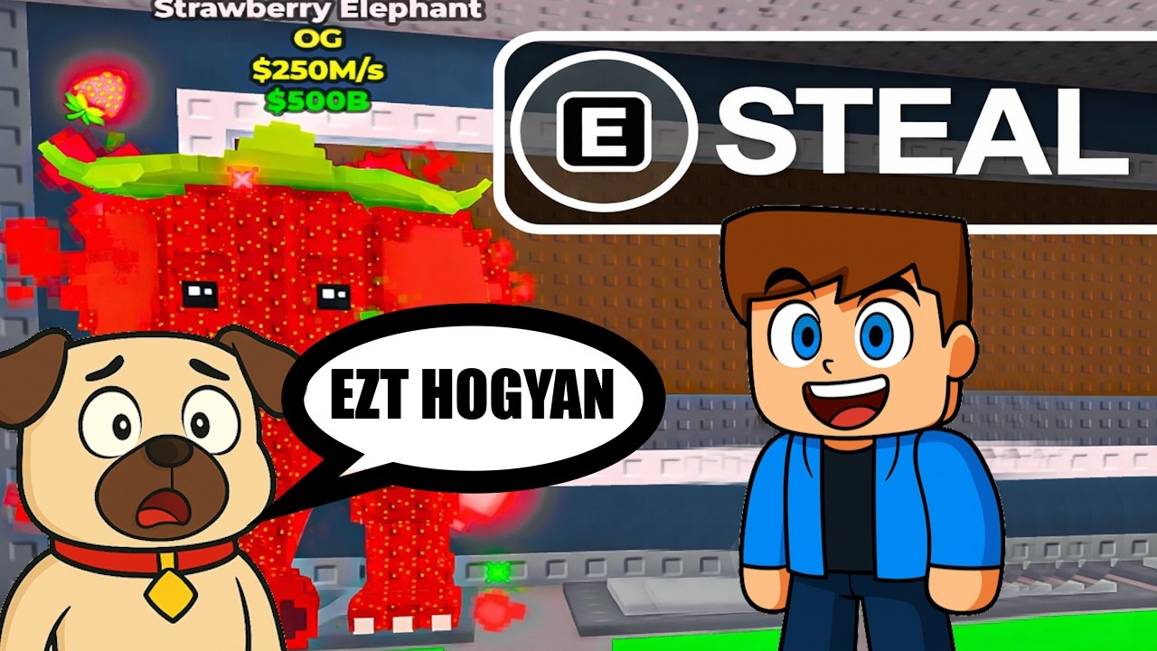 SCAMMELTEM EGY STRAWBERRY ELEPHANTOT A STEAL A BRAINROT ROBLOXBAN!