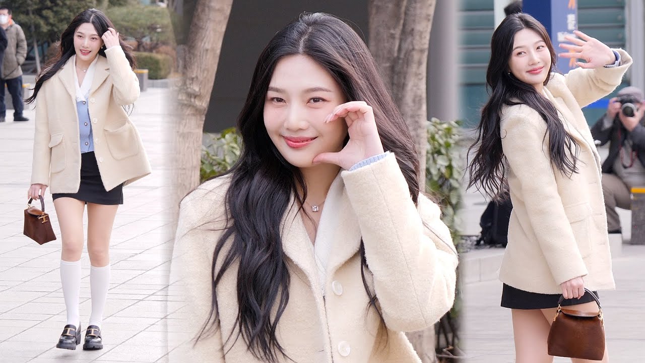점심엔 소고기 추천하는 레드벨벳 조이 직캠 @ 230215 동물농장 출근길｜Spinel