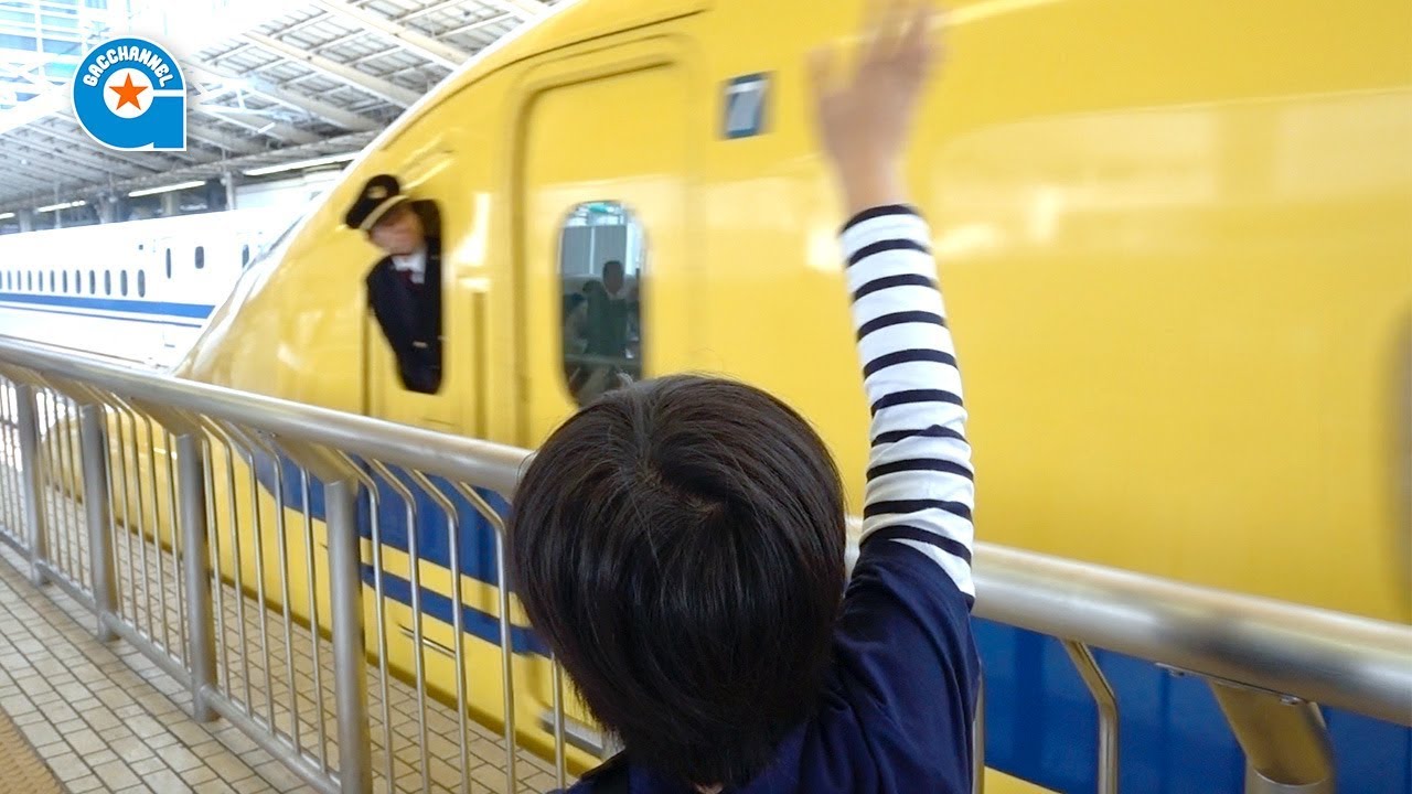 東京駅に新幹線を見に行ったら幻のドクターイエローが！【がっちゃん】