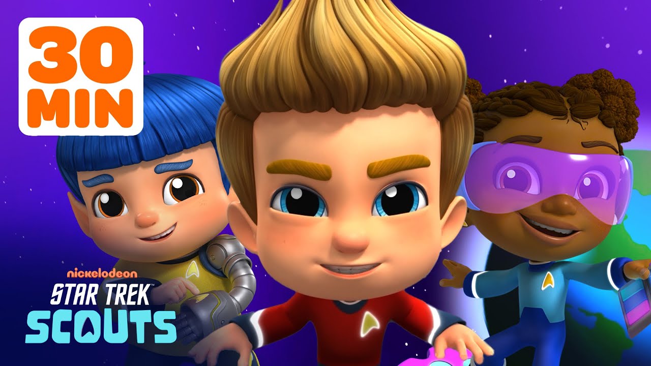 Star Trek Scouts Blast Giant Asteroids in Outer Space! 🚀💥 | 30 Minutes | Star Trek: Scouts