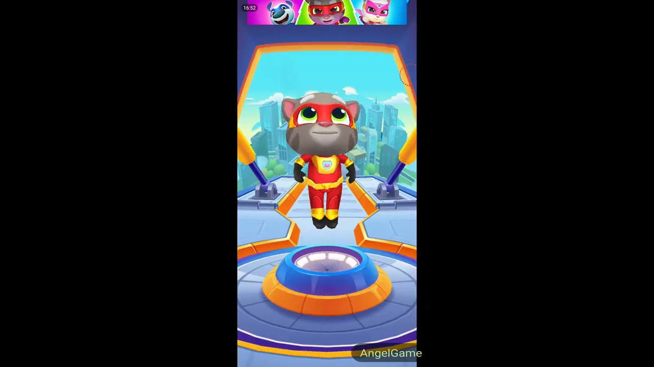 Talking Tom: Hero Dash Android Gameplay Part 1