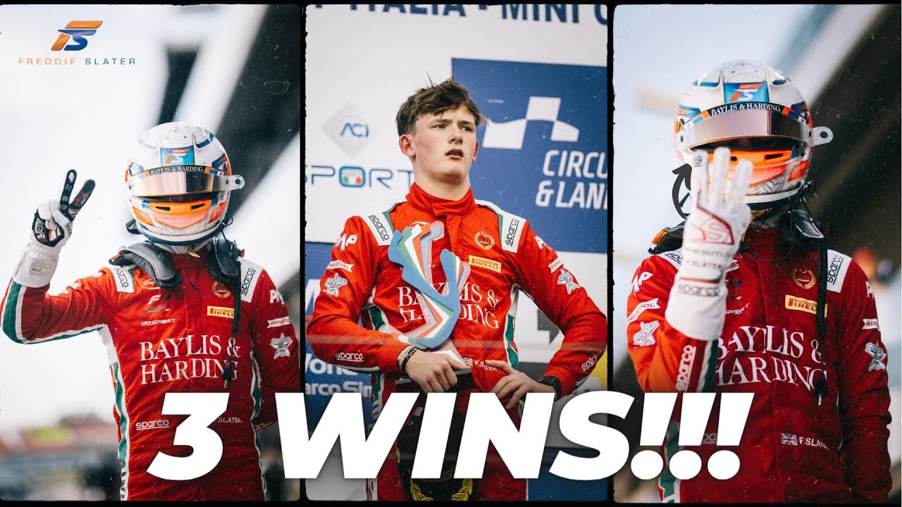 I WON 3 races in Misano (F4 Italy - ROUND 1)