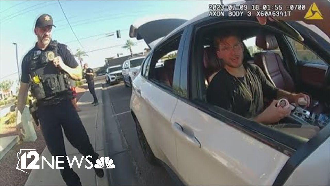 Video released in arrest of former Arizona Coyote’s player