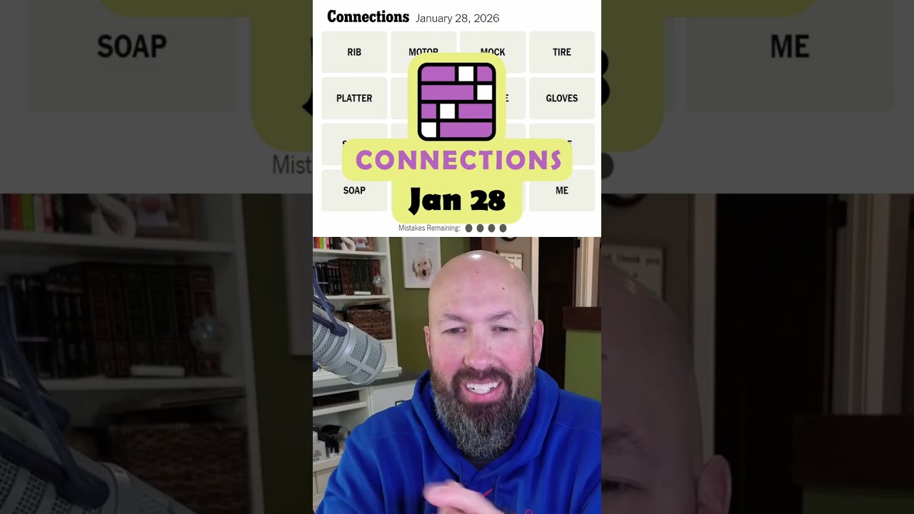 NYT Connections - Jan 28