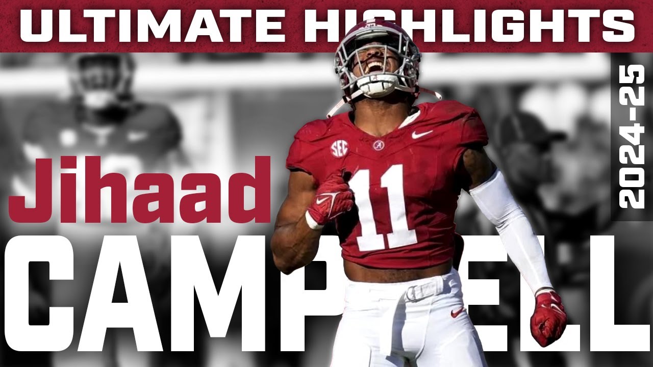Jihaad Campbell | 2024 Ultimate Highlights | HD | Alabama LB 🐘