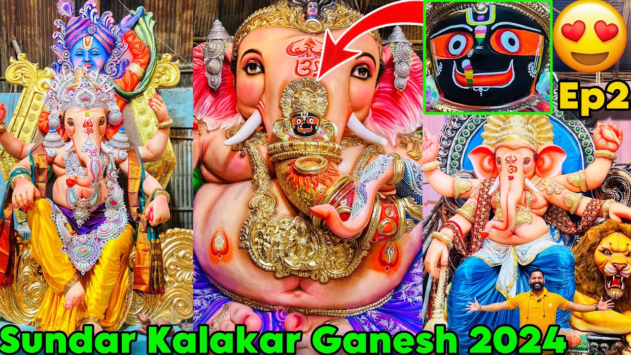 Sundar Kalakar Ganesh 2024 Ready Ep2 |Sundar Kalakar Ganpati Latest Update |Dhoolpet Special Ganesha