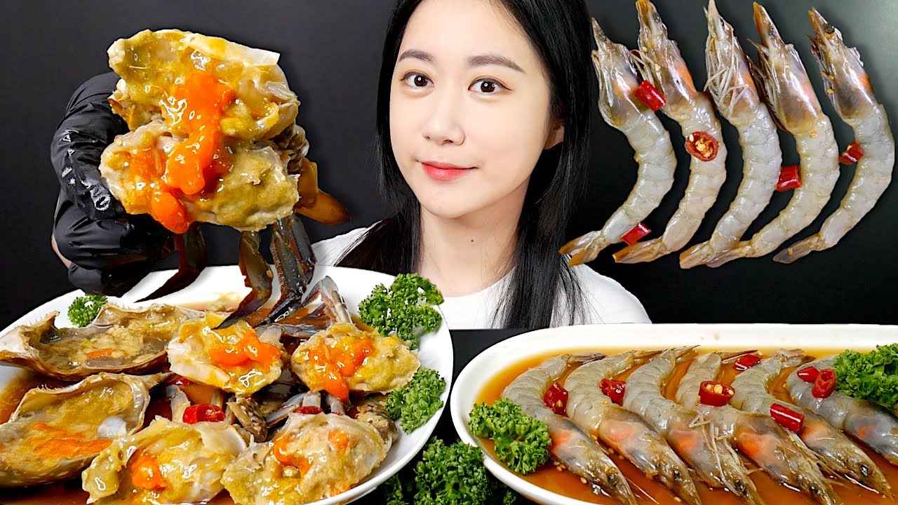 밥도둑 간장게장🦀 간장새우장🦐 먹방! Real Sound MUKBANG | ASMR | EATING SOUND