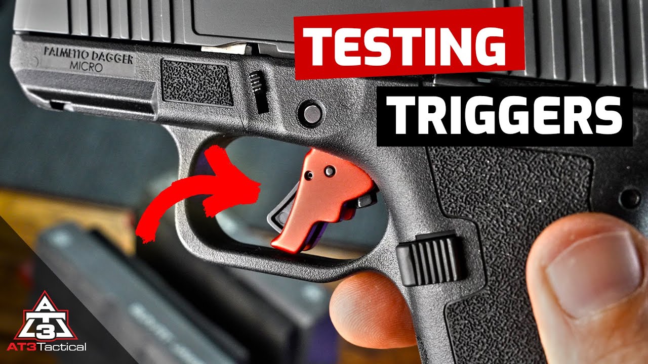 PSA Micro Dagger Trigger Upgrade Options, Tips and Tricks - Glock 43x, Glock 48