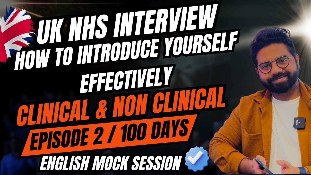 Советы по прохождению собеседования в NHS: как подготовить идеальное представление | Последнее пр...