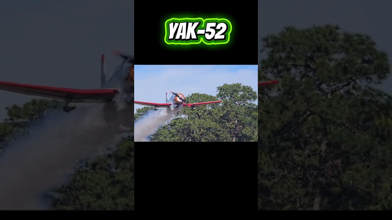 A Spectacular Yak-52 Flying Display 