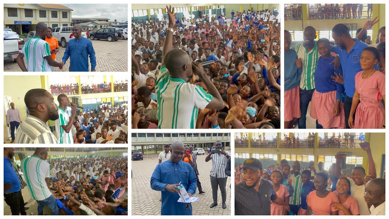 Kwadwo Nkansah Lilwin Massive Performance at KNUST snr high school, 1 Student 1Pen project with Dps