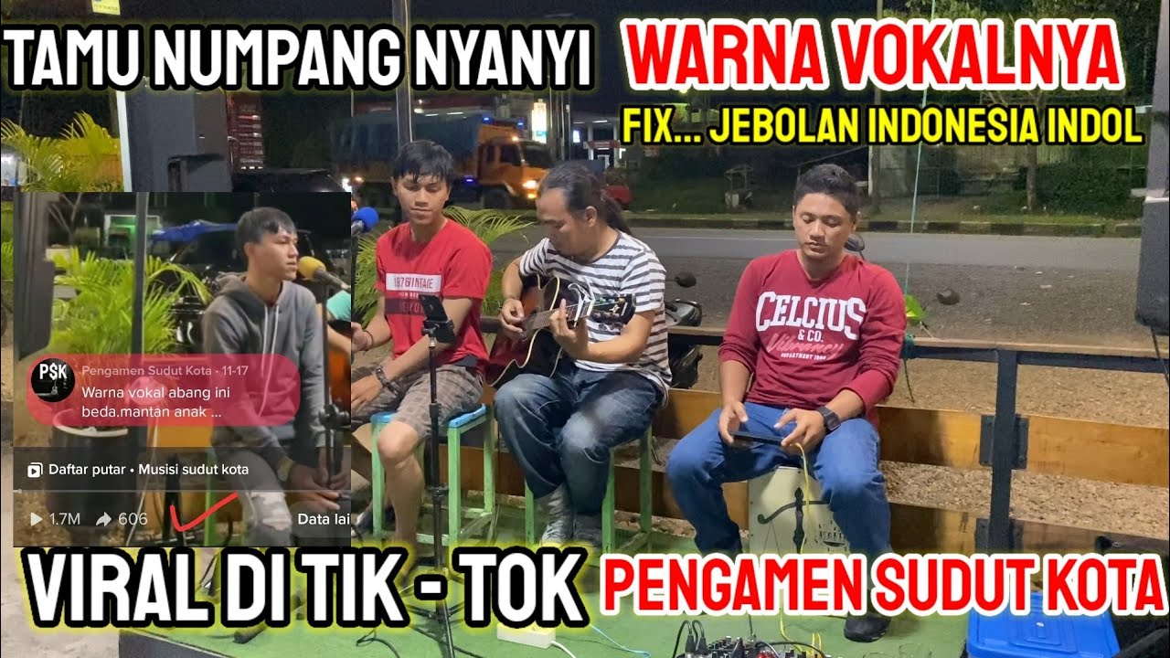 Live Ngamen - TERENDAP LARAKU - Nama Vokalis ini Sama dengan Mantan vokalis Naff band Adi