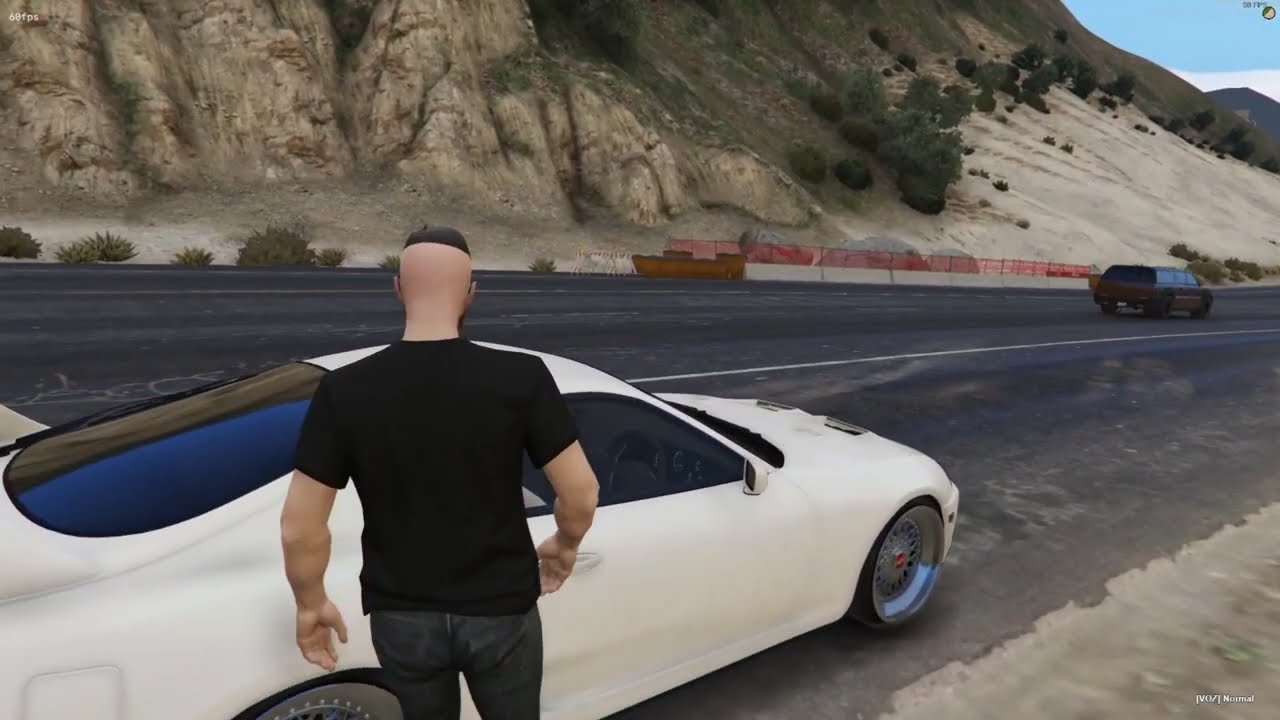 TOYOTA SUPRA MK4 (2JZ) GAMEPLAY GTA5 - REAL SOUND - FIVEM