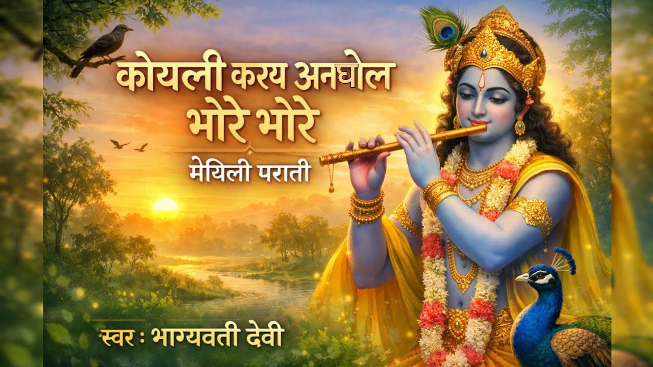 कोयली करय अनघोल भोरे भोरे || मैथिली पराती #parati #paratii#paratiii#viral#audio#song#music #maithili