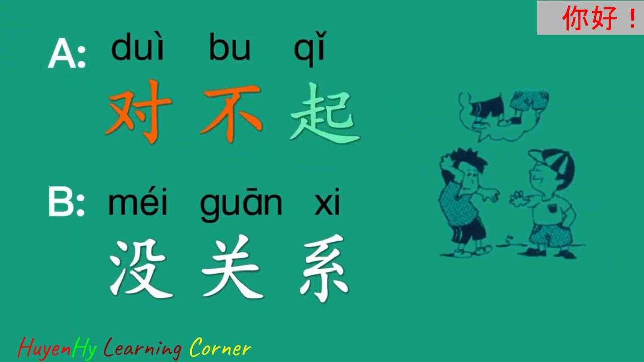 Speaking1.Common Greeting ! 你好