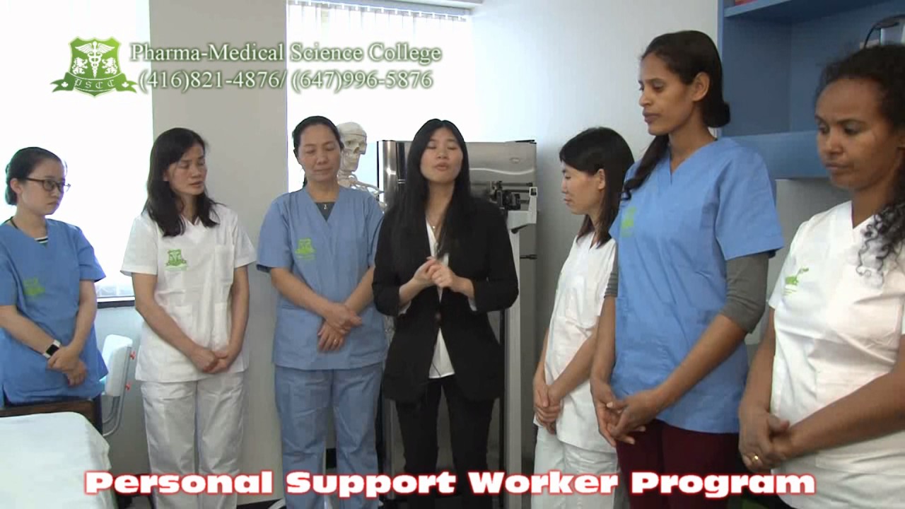 Pharma-medical Science College of Canada - PSW training & demonstration - Personal Support Worker
