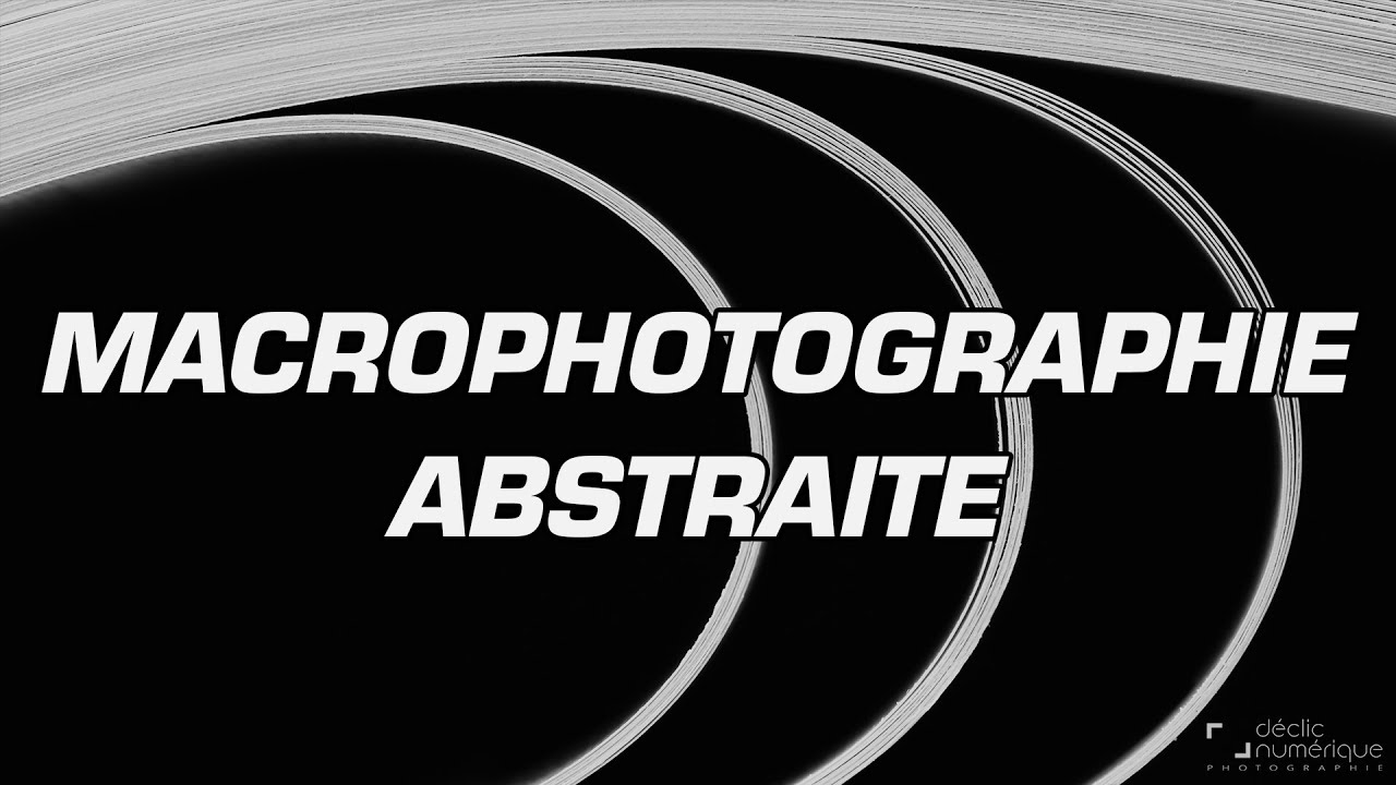 Faites de la MACROPHOTOGRAPHIE ABSTRAITE avec vos livres !