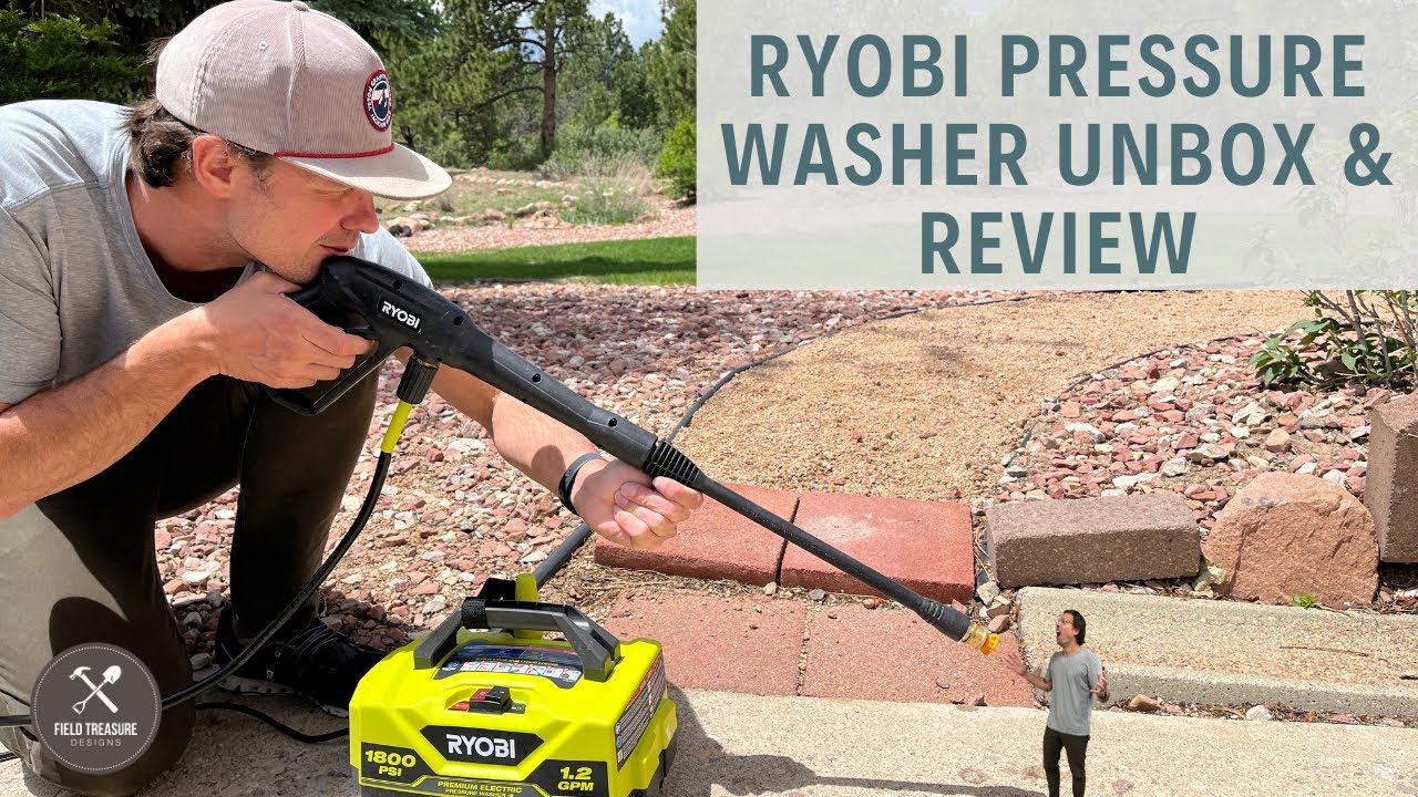Распаковка и обзор мойки высокого давления Ryobi