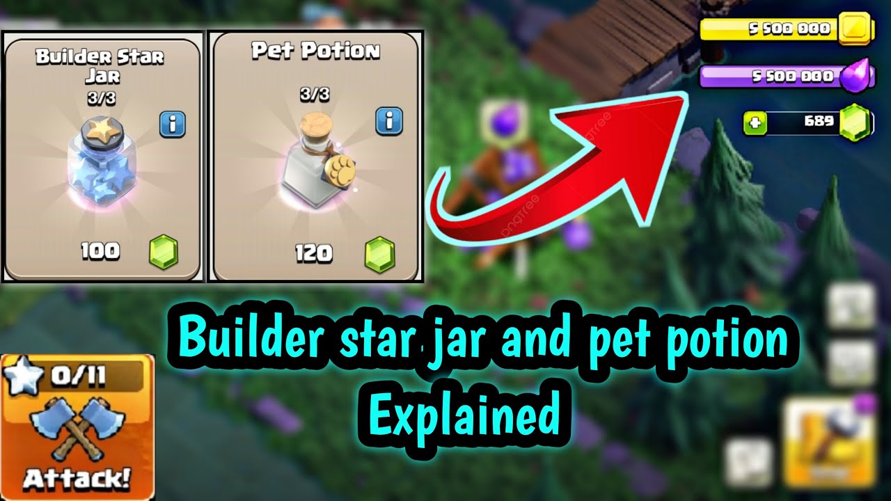 Builder star jar & pet potion Explained | Tamil | Vicky Gaming