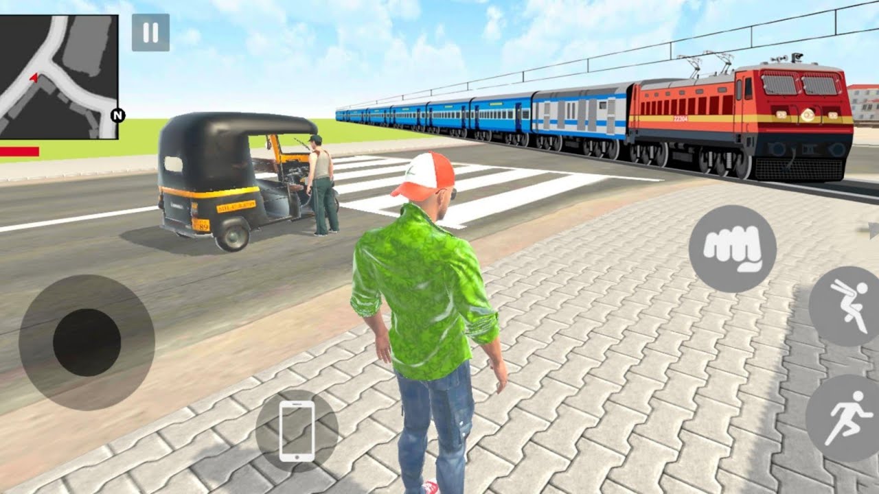 🤩 New & Train 🚂 💥 In Indian Theft Auto 💥 Indian Theft Auto Simulator