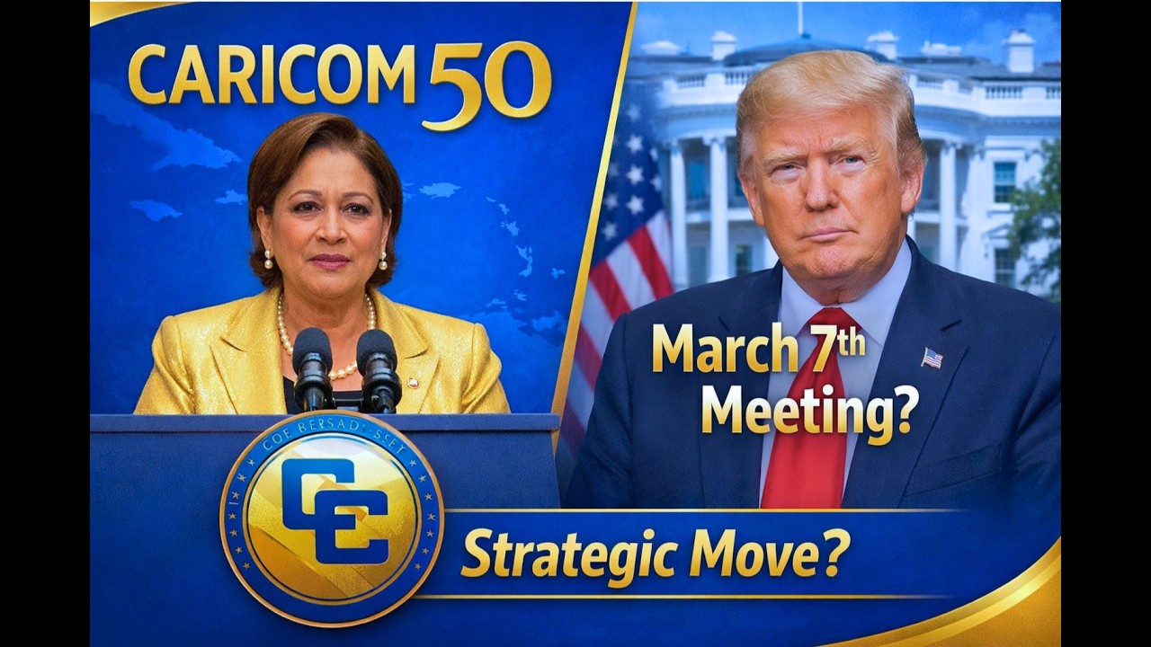 “CARICOM Unity & U.S. Power: Kamla’s Strategic Move?”