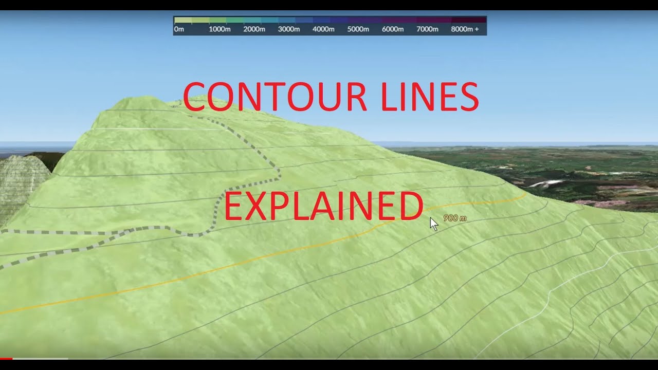 Contour Lines Explained #mapreading #contours #contourlines #maps
