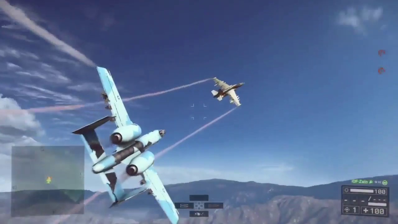 BF4 - iDF-Zaio vs Enderx122 | Attack Jet DF