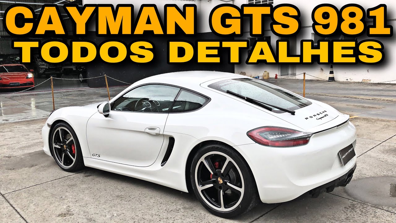 PORSCHE CAYMAN GTS 2015 (981) 1ª PESSOA - TODOS OS DETALHES - PIROVANI | ApC