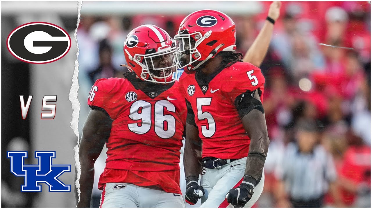 #1 Georgia Highlights Vs. #11 Kentucky 2021 | CFB Week 7 | (Scott Howard Radio Call)