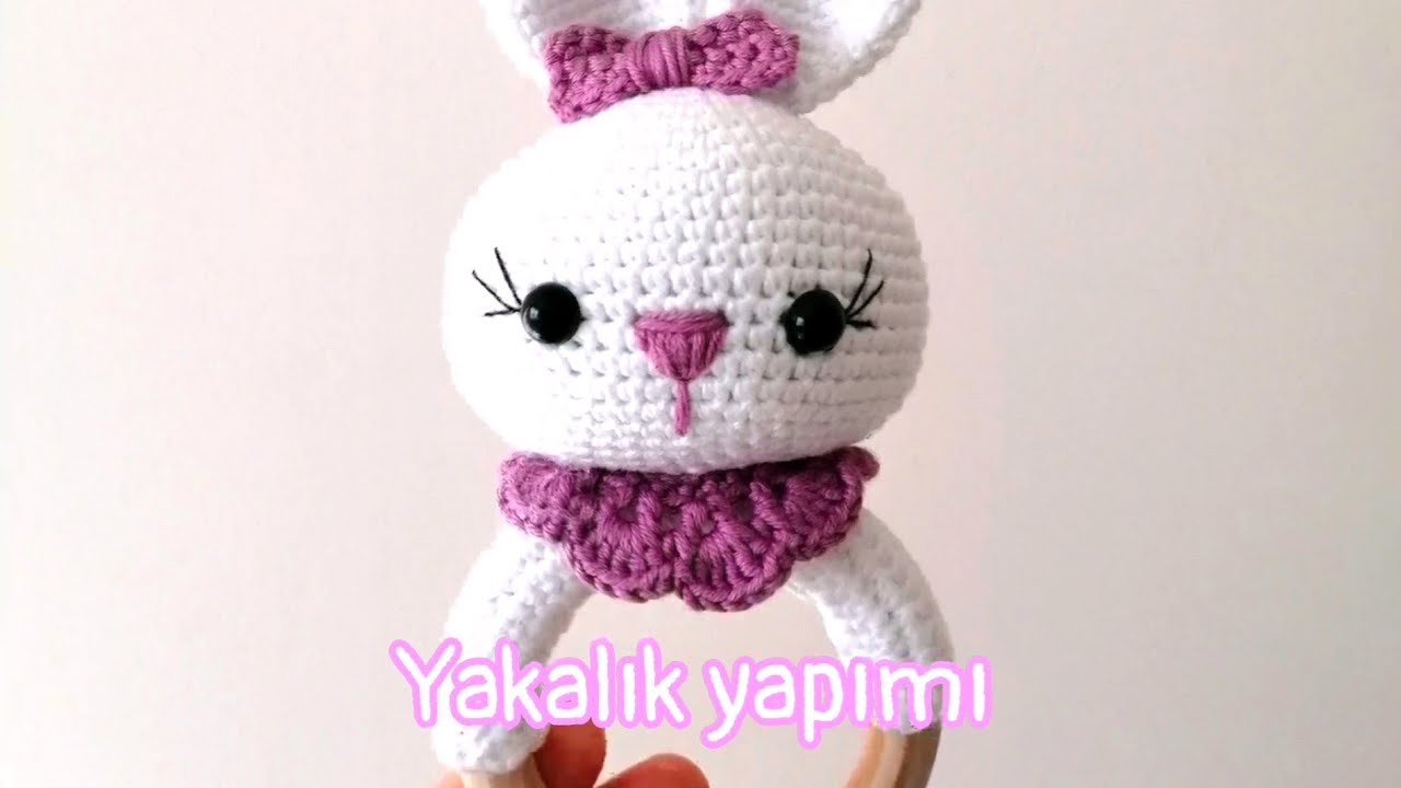 Amigurumi çıngırak ve bebekler için yaka yapımı