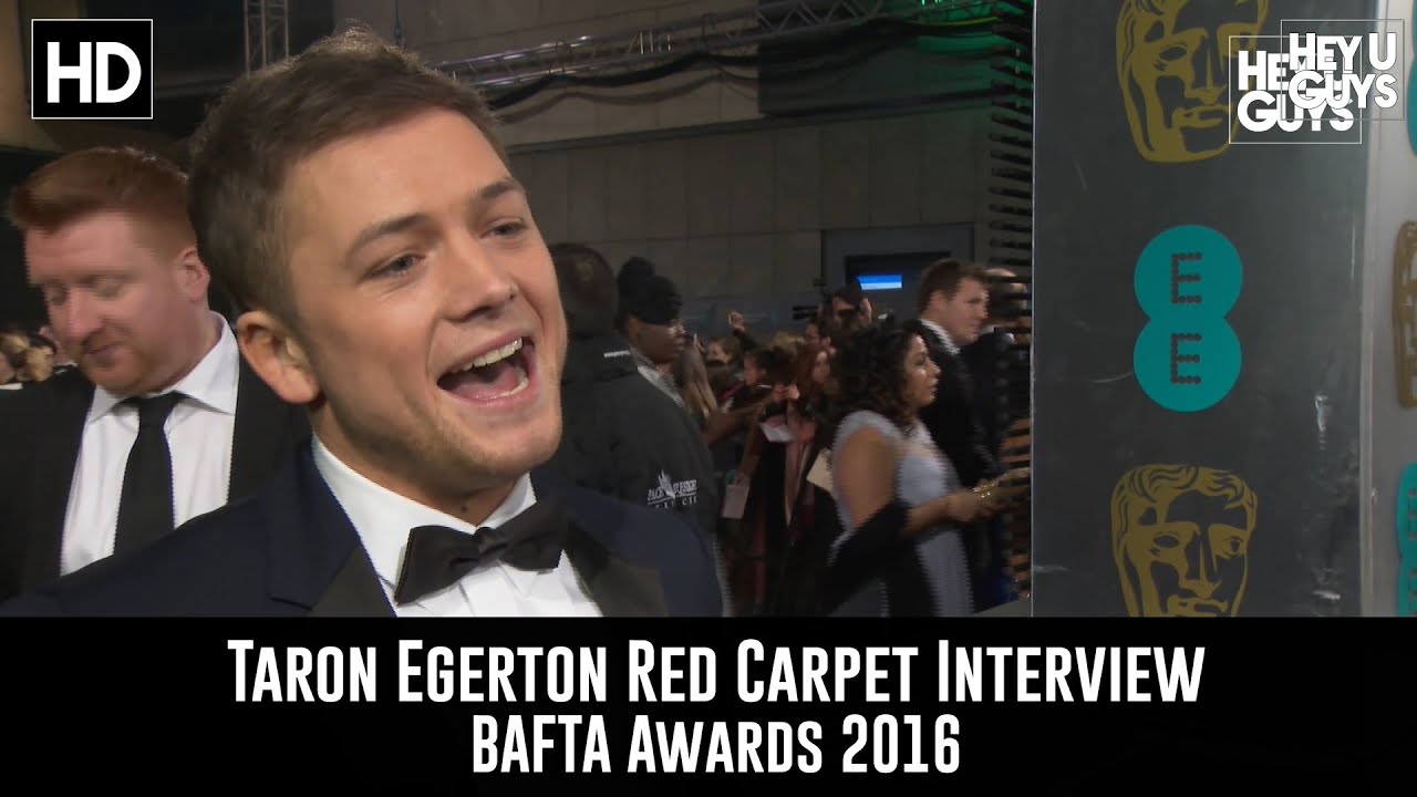 Taron Egerton Red Carpet Interview - BAFTA Awards 2016
