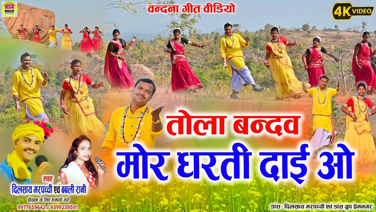 Dilsay Marpachchi, Bablirani | तोला बन्दव धरती दाई | Tola Bandav Dharti Dai | #Vandna_Geet | #NSR 