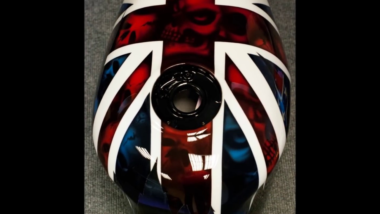 Learn How To Paint; Prep, Repair and Paint a motorbike/ Car/ Airbrush /Custom Paint