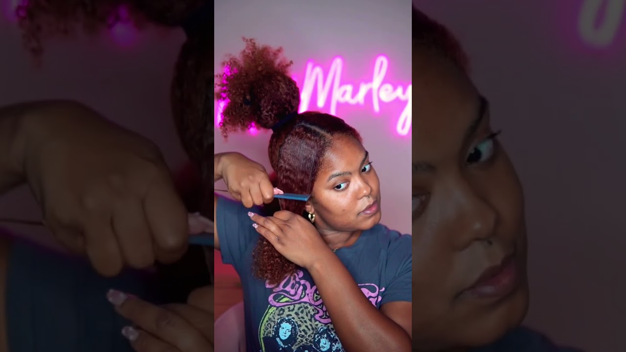 Finally tried the natural hair claw clip trend and I&rsquo;m obsessed!! So cute and sooo easy!