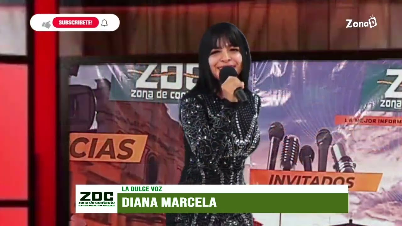 Diana Marcela la dulce voz en Zona de Contacto, 4 de abril de 2025