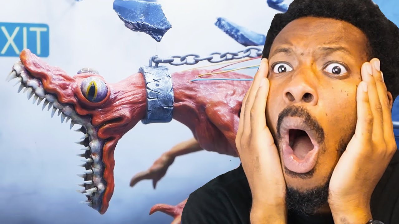 BigB reacts to Diorama Realistic Orange ESCAPING!
