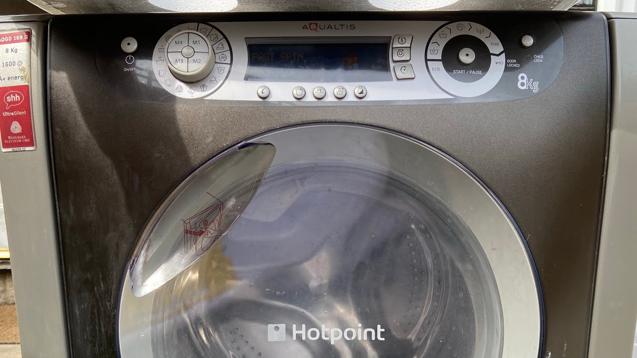 Hotpoint aqualtis AQGD169S - quick look (wt960 programming!?)