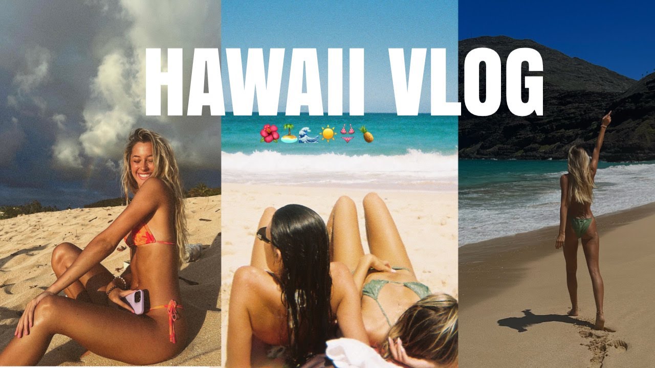 HAWAII VLOG🌺 🌊🍍🏄‍♀️🏝 || north shore, shark diving, sunrise shack + more - OLIVIA MASSUCCI