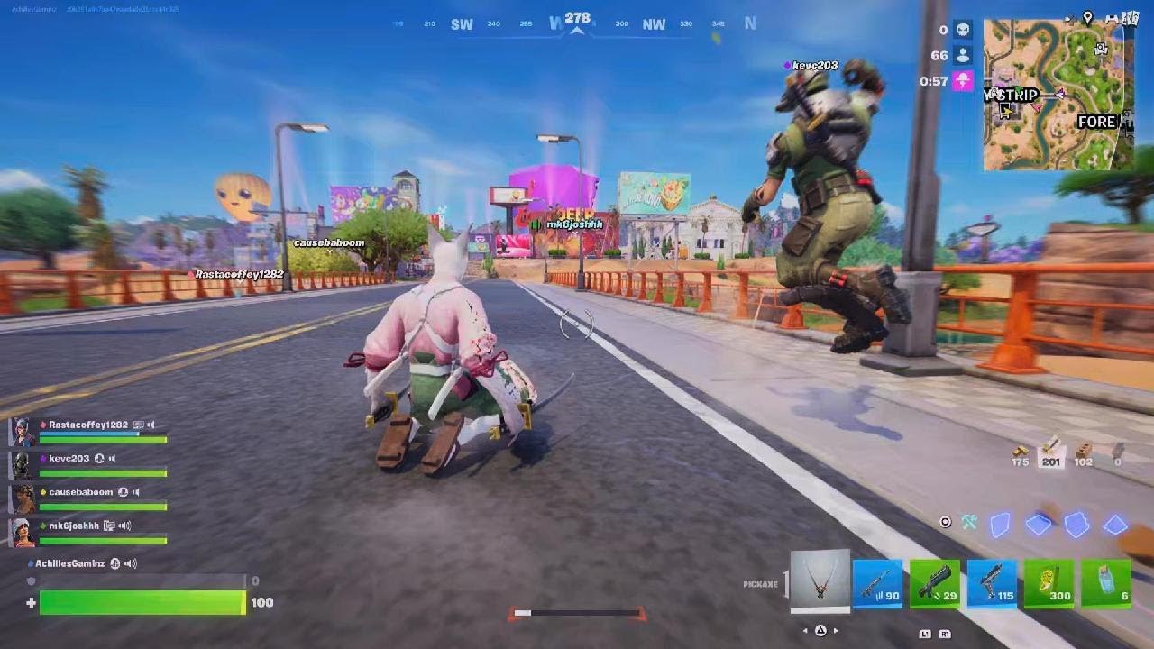 Fortnite Quints With The Gang Part 1 😍😎😂