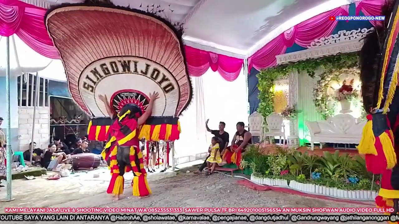 02 DADAK MERAK POLOSAN DI EDREK JATHILAN SUGUH DAYOH JOSS  LIVE REYOK SINGO WIJOYO DI SEDORO RT 18 D
