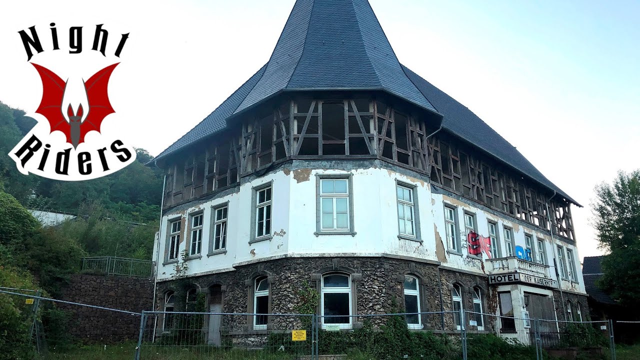 Lost Place: das verlassene Hotel Kaiserhof in Porta Westfalica - Night Riders Urbex