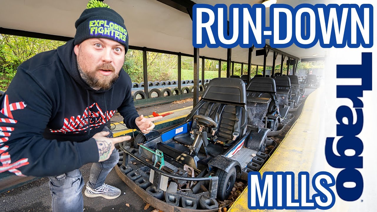 Sneaking onto the Abandoned Rides at Trago Mills | RUN DOWN AND OUT OF SERVICE