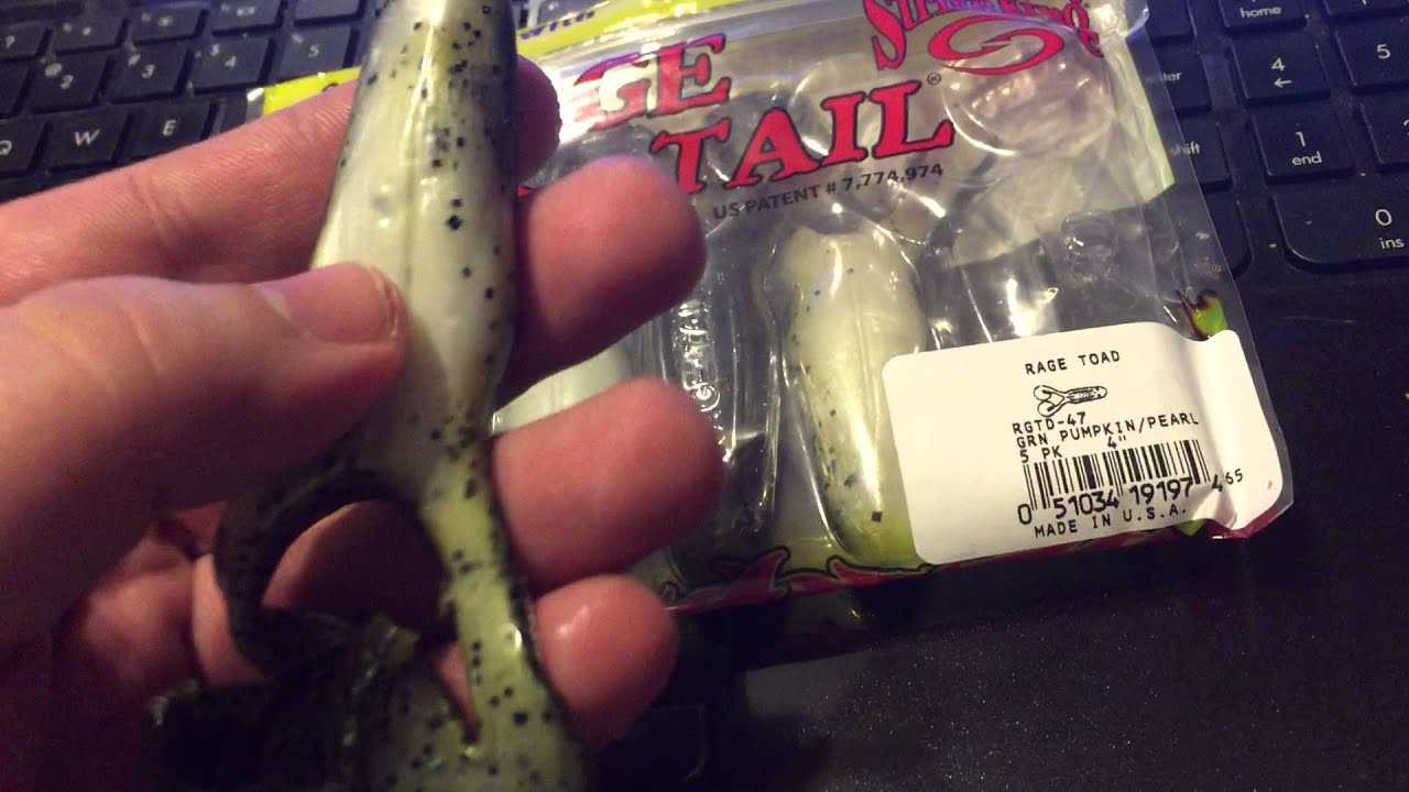 Strike King Rage Tail Rage Toad